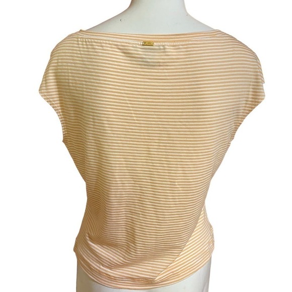 St. John Bateau Neck Striped Tee Size M - Picture 3 of 5